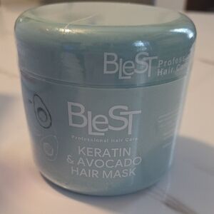 Keratin & Avocado Hair Mask - Light Blue- NEW SEALED